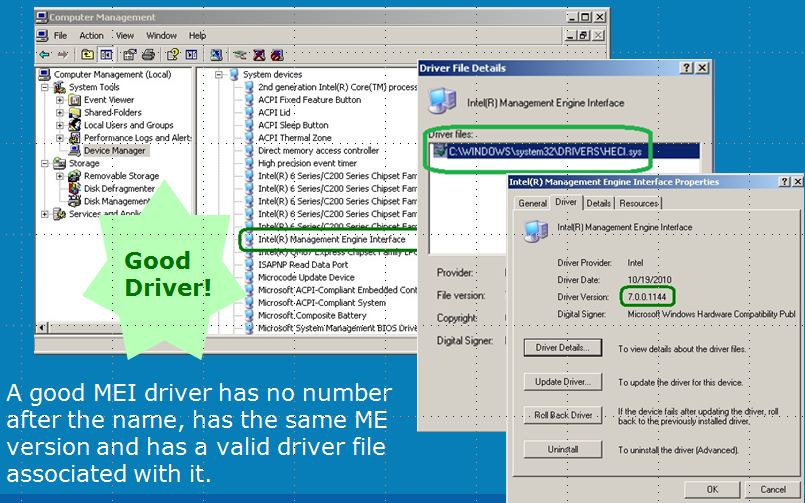 Intel Management Engine Interface Driver Windows 10 Hp